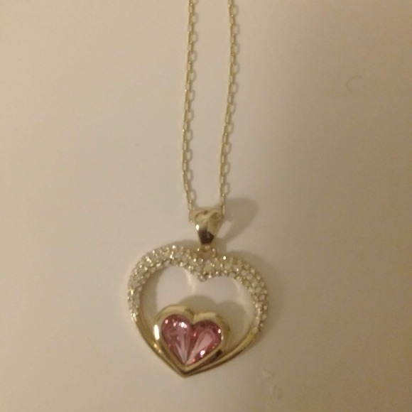 Swarovski crystal heart necklace - Picture 3 of 6